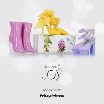 JAMIEshow - Muses - Moments of Joy - Shoe Pack - Prissy Princess - Chaussure